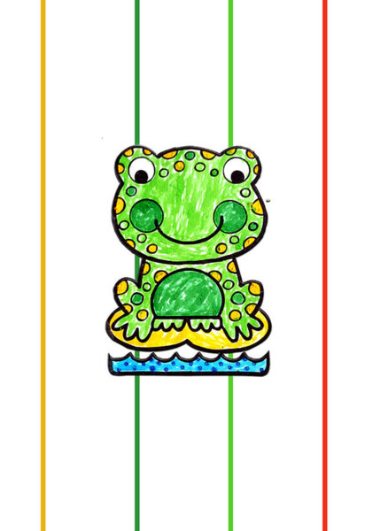 438x600 amphibians drawings