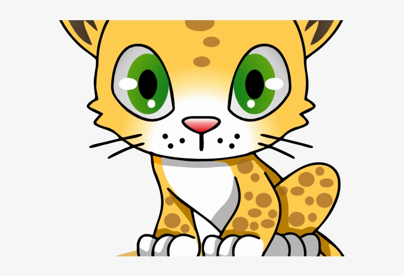 820x561 Leopard Clipart Jumping