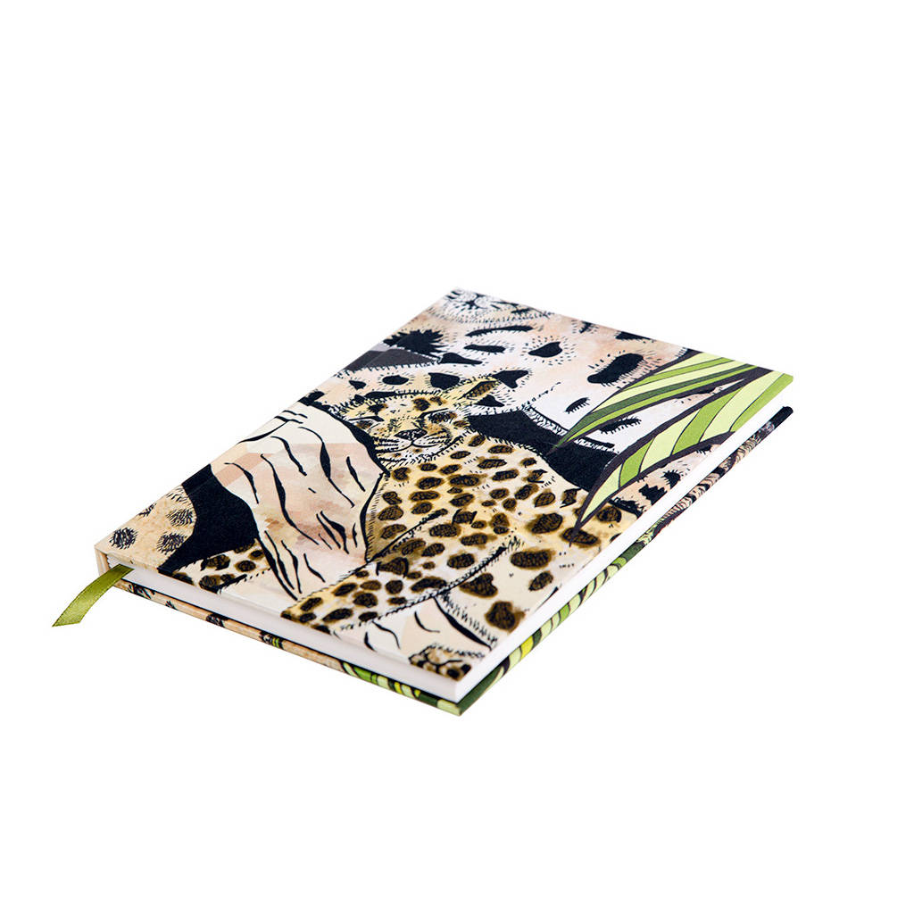 1024x1024 Handmade Amur Leopard Print Notebook