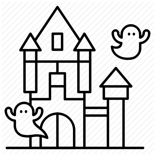 512x512 Amusement Park, Entertainment, Ghosts, House, Scary Icon
