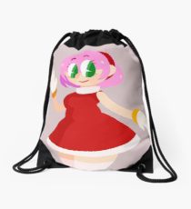 210x230 Amy Rose Drawing Drawstring Bags Redbubble