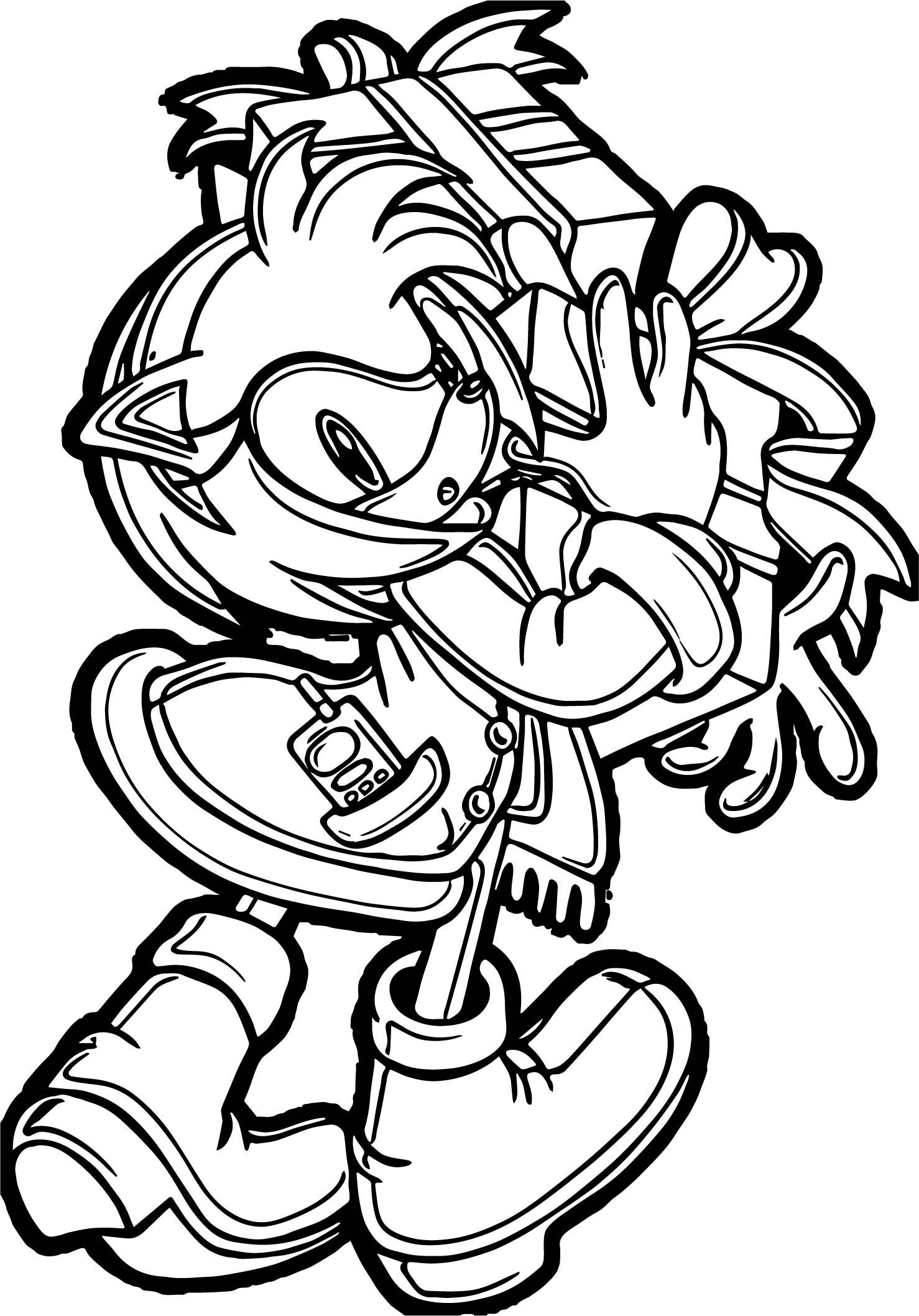 1478x2116 Coloring Pages Sonic Book The Hedgehog Cool