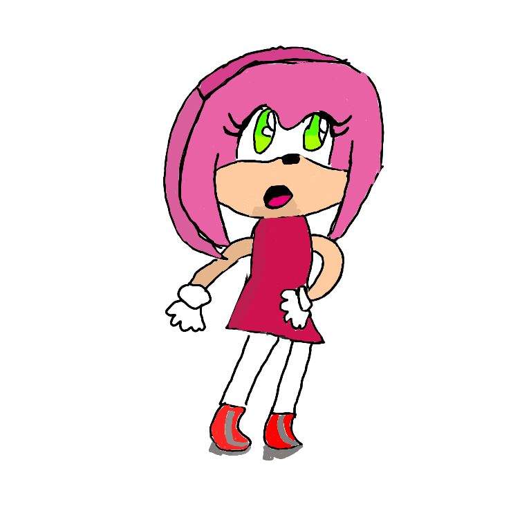 768x768 Amy Rose Drawing! Sonic The Hedgehog! Amino