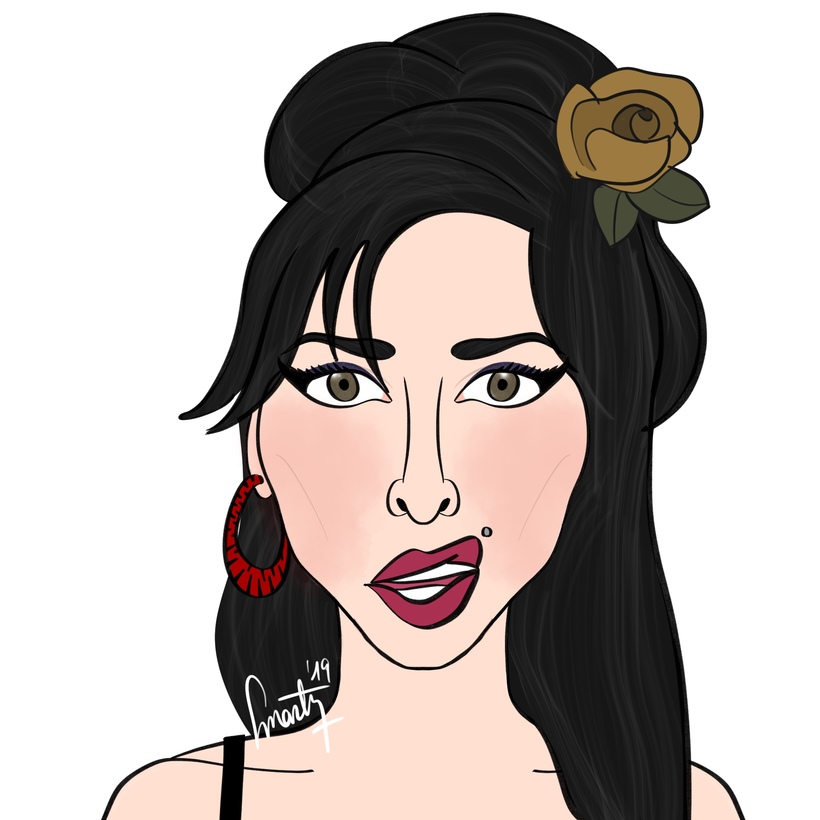 820x820 Amy Winehouse Domestika