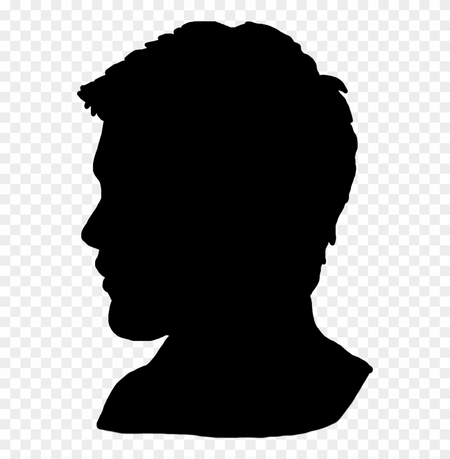 880x898 Head Silhouette Png