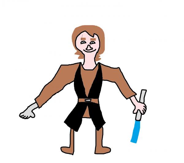 600x533 Anakin Skywalker Origami Yoda