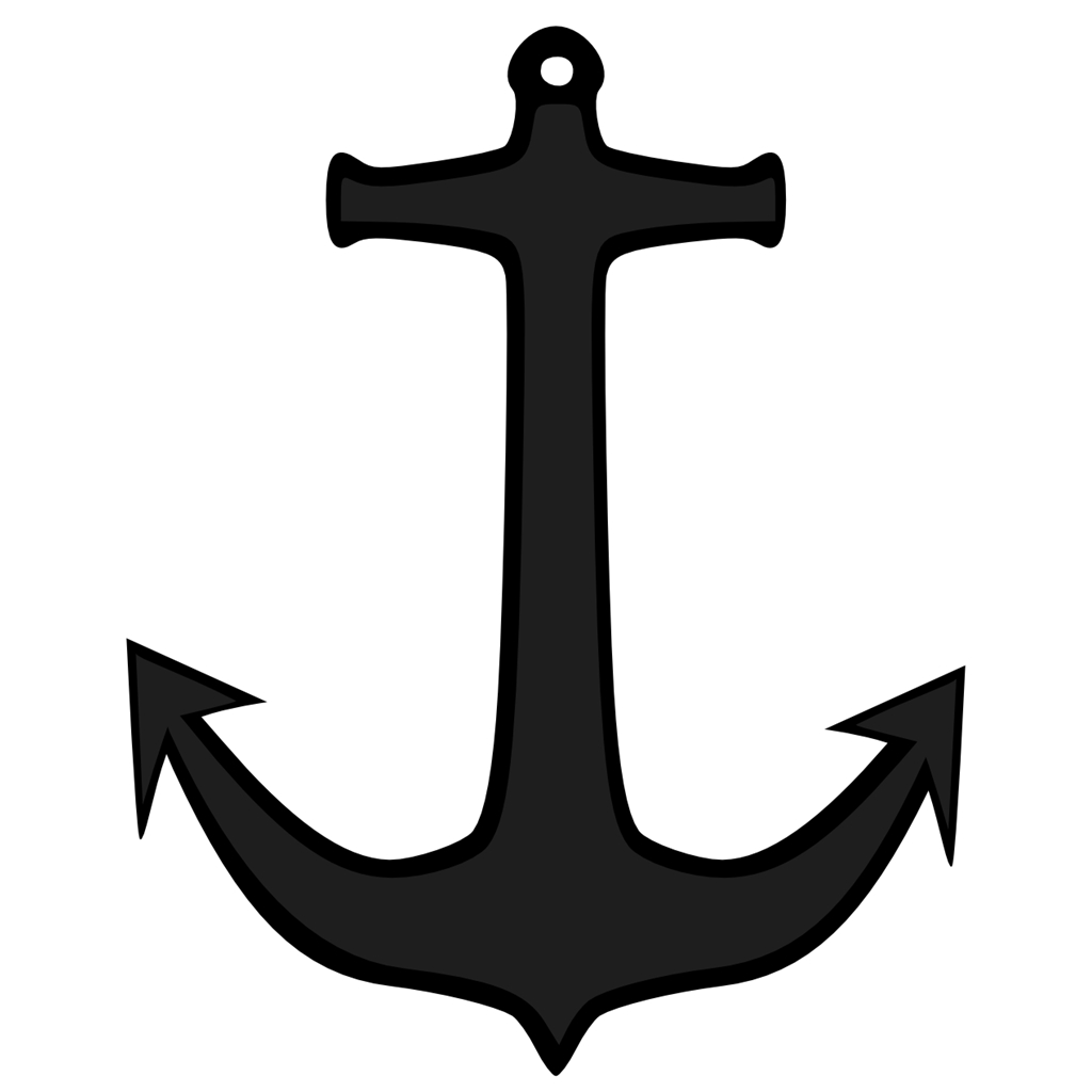 1024x1024 Simple Anchor Tattoo D Png Images Pngio