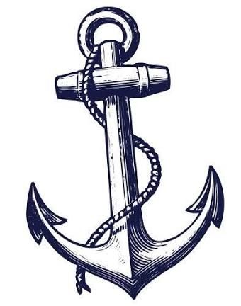 340x432 Vintage Anchor