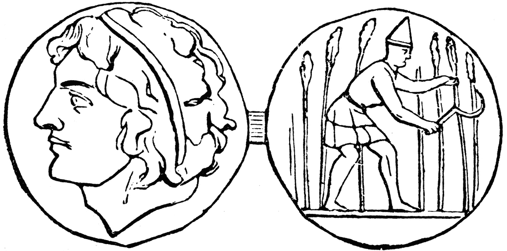 1024x507 Coins Drawing Free Download