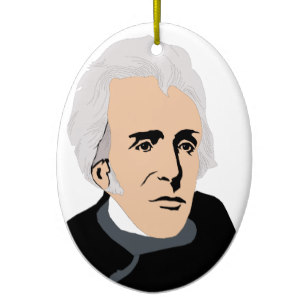 307x307 andrew jackson ornaments keepsake ornaments zazzle