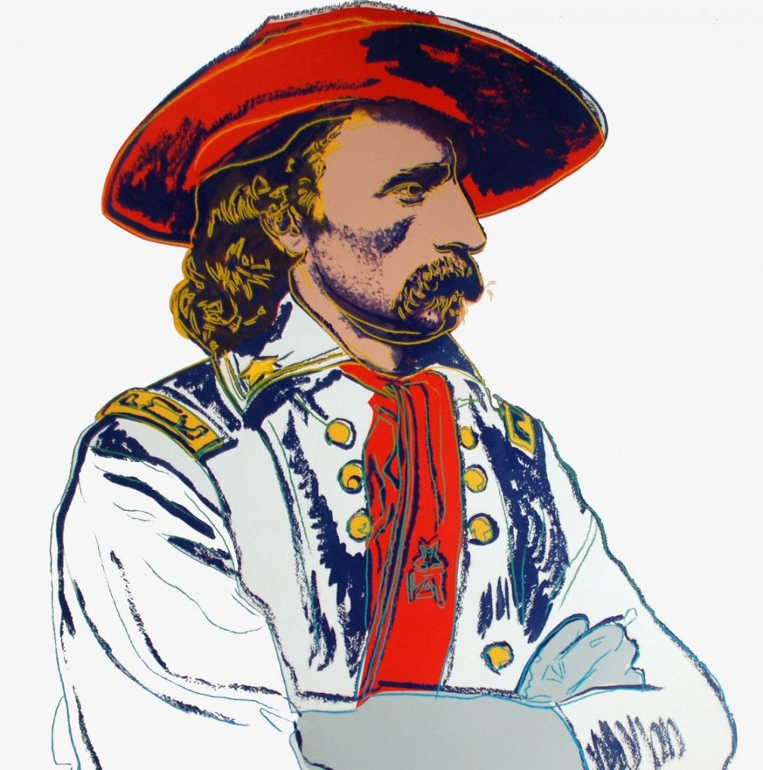 1090x1100 Andy Warhol General Custer