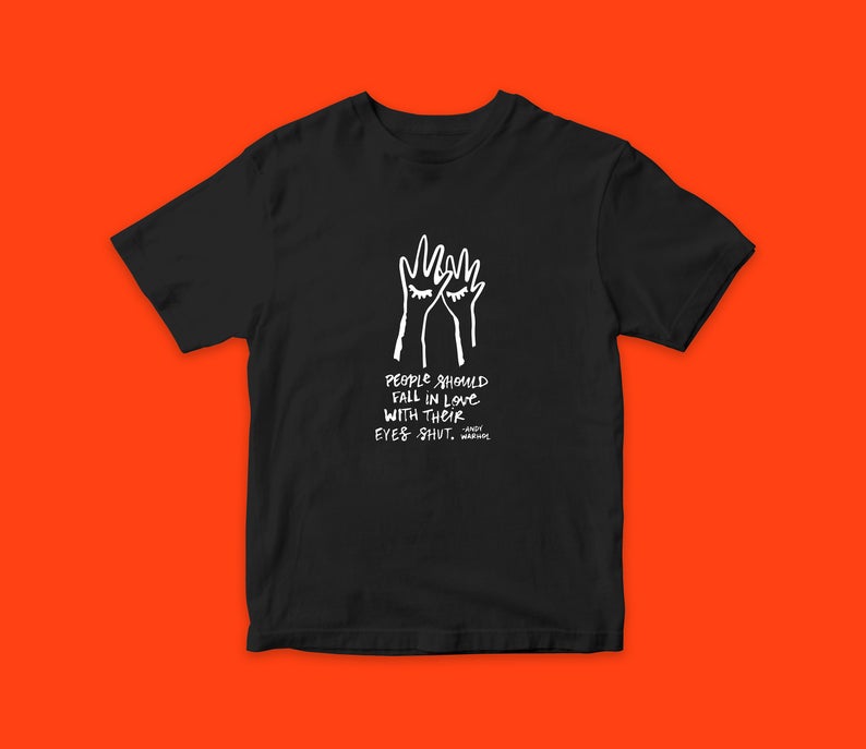 794x687 Andy Warhol Drawings Art T Shirt Artist Artlover Gift Tee Etsy