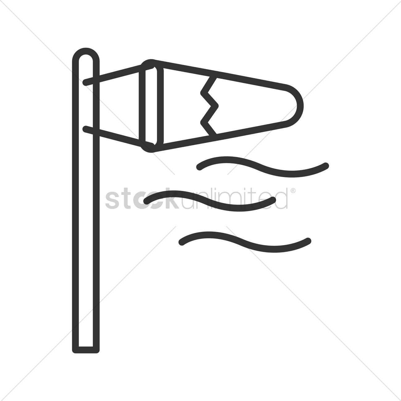 1300x1300 anemometer vector image