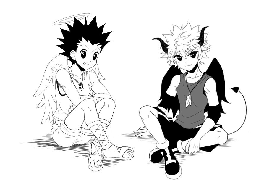 893x615 Eck On Twitter Day That Angeldemon Au Angel!gon