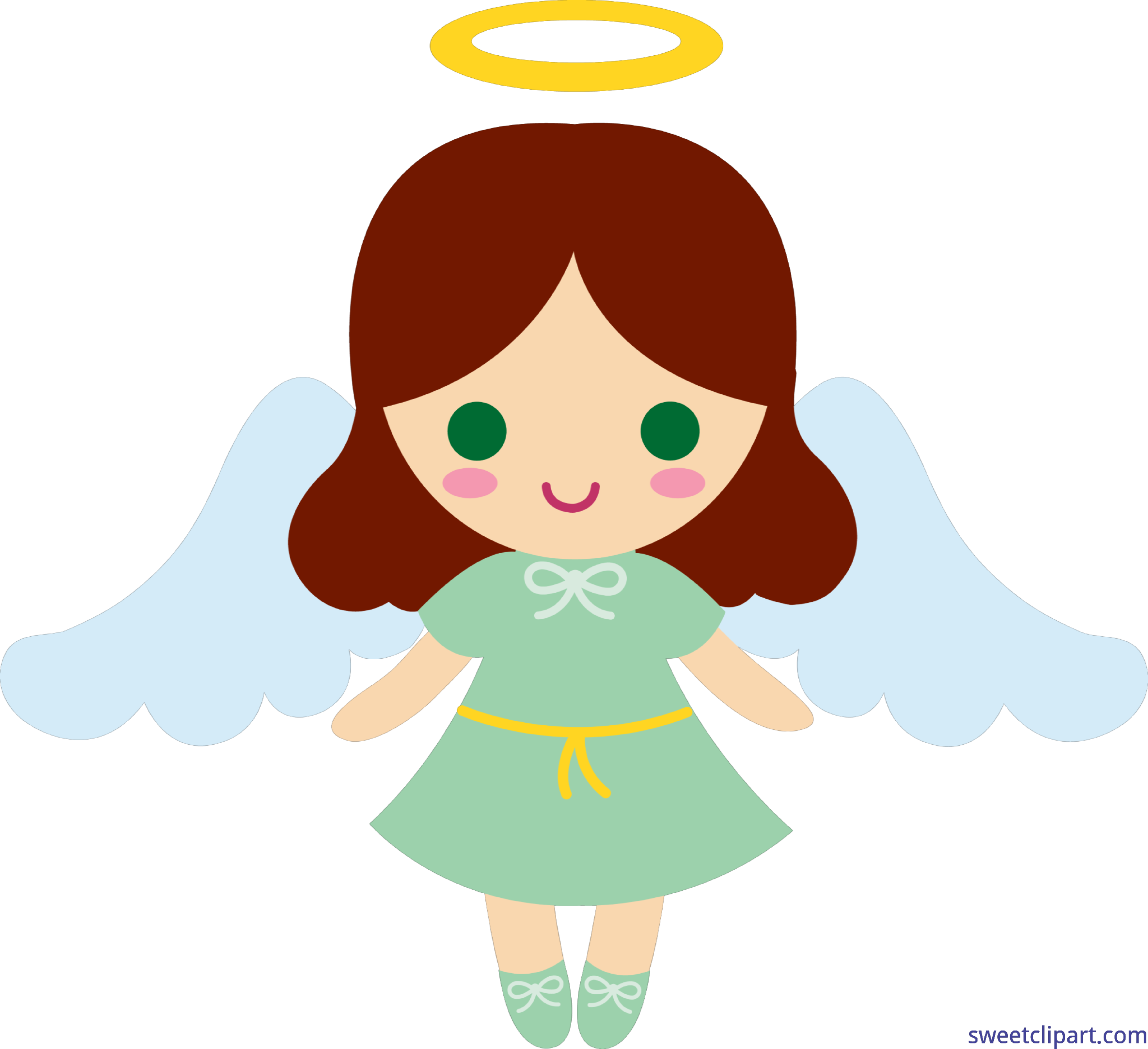 5999x5483 Sweet Drawing Angel Transparent Png Clipart Free Download