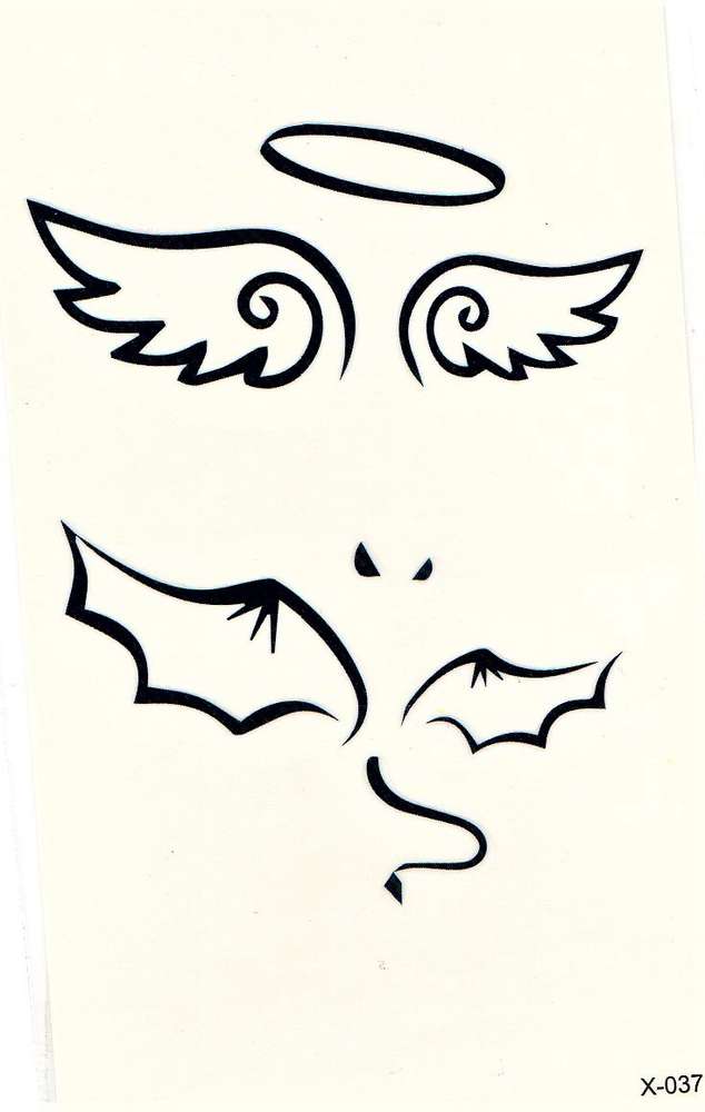 634x1000 Angel Devil Wings