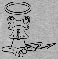 190x192 Frog Angel Devil Halo Devil Tail Men's Premium T Shirt Spreadshirt