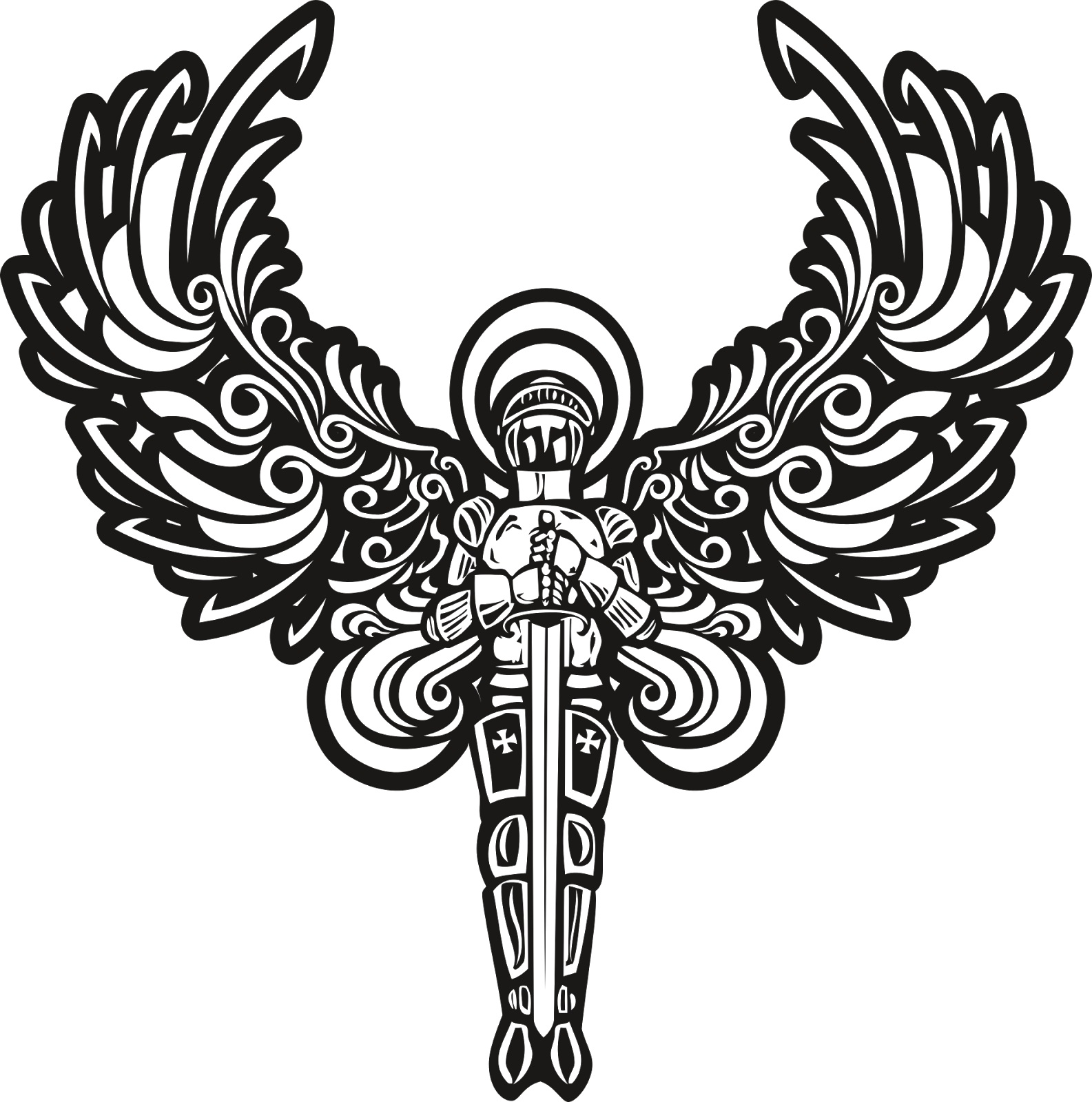 1585x1600 Collection Of Free Angel Drawing Creative Download On Ui Ex