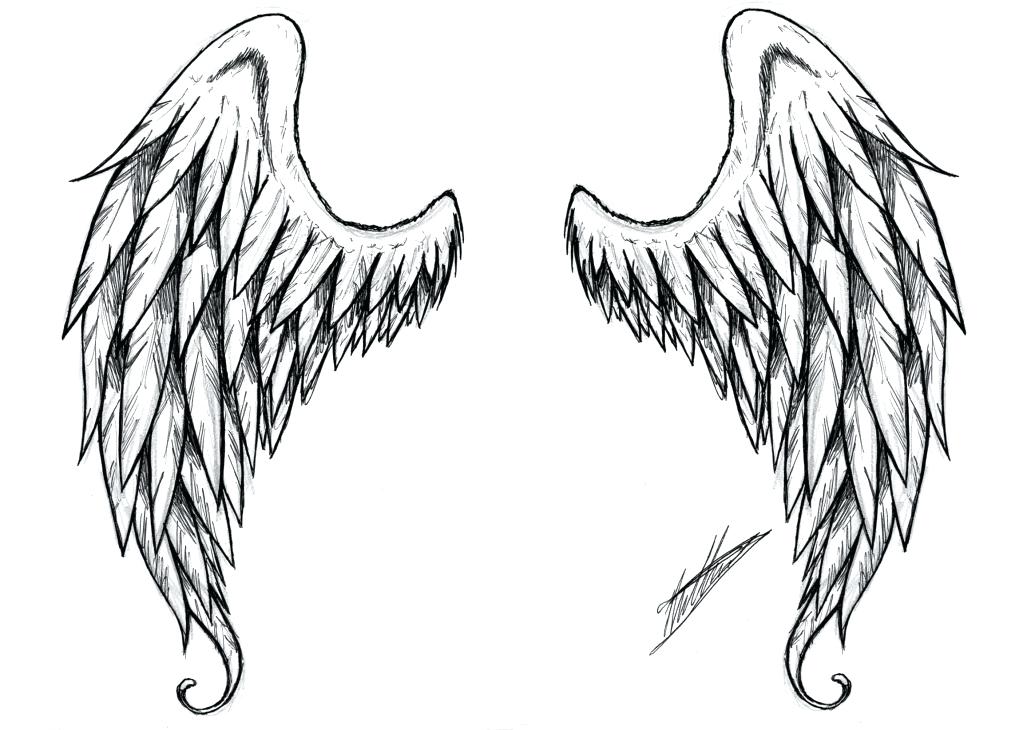 1023x730 Inspirational Template Drawing Ideas Angel Top How To Draw