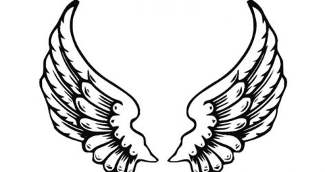 471x250 Angel Of Death Drawing Easy Cute Wings Very Dark Step