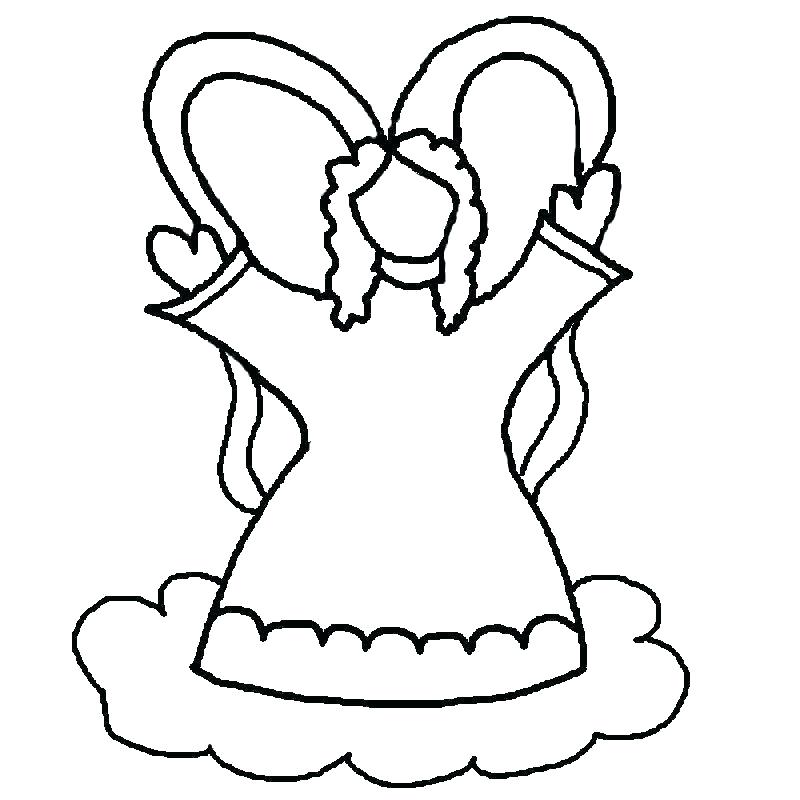 Angel Drawing For Kids | Free download on ClipArtMag