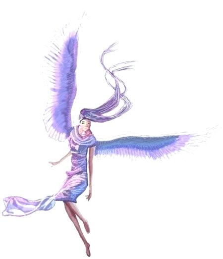 450x523 Drawings Of Angels For Kids