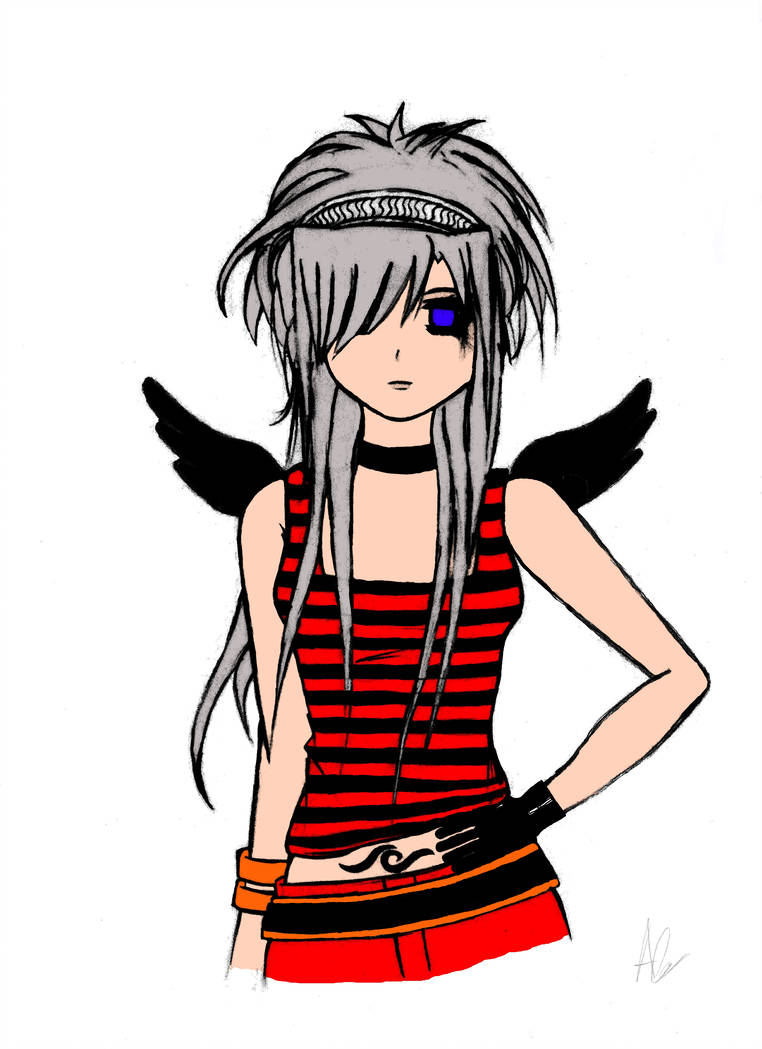 762x1049 Dark Angel Girl