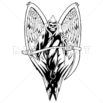 361x361 Custom Design Clip Art, Angel Of Death