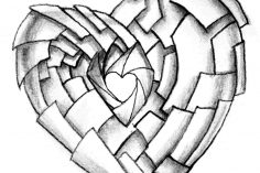 236x157 Broken Heart Cup Drawing Beaker In Pencil Cage Girl Bus Carmi