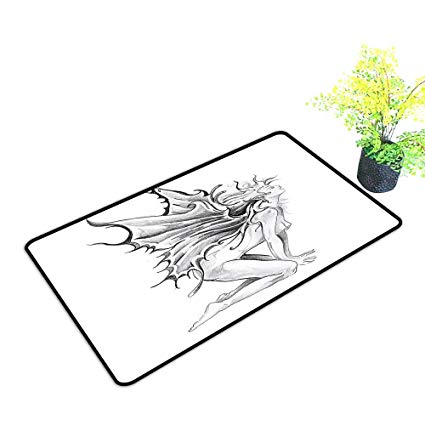 425x425 Gmnalahome Extra Thick Door Mat Artistic Pencil