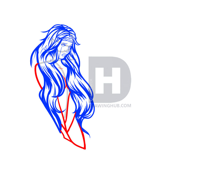 941x720 How To Draw Tattoo Angels, Angel Tattoos, Step