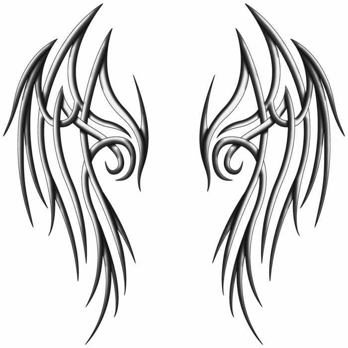 700x700 Great Angel Wings Tattoo Ideas