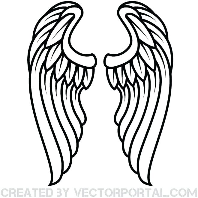 660x660 Angel Wing Clipart Akshayreddy