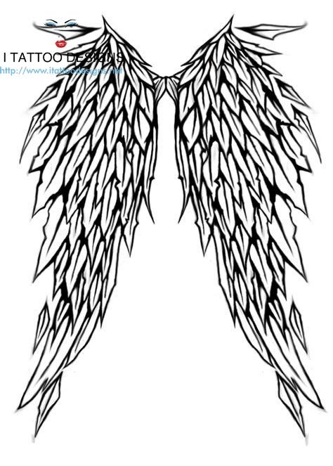 474x663 Angel Wings Tattoo Design Ideas For Woman Or Men Printables