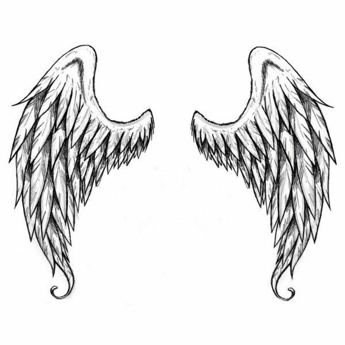 700x700 Great Angel Wings Tattoo Ideas