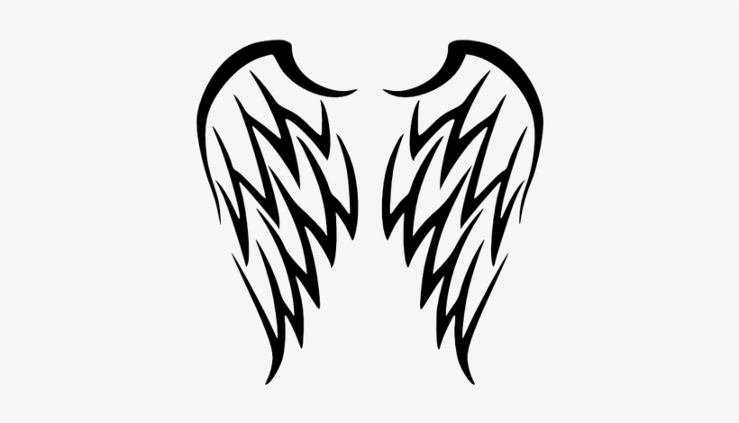 820x470 Wing Tattoo Simple