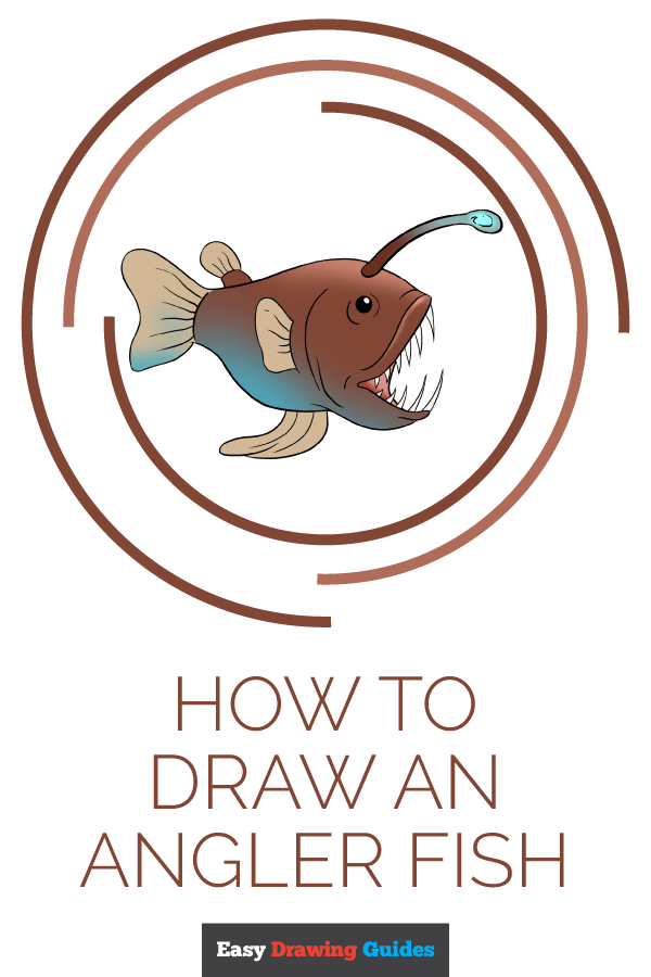 600x900 How To Draw An Angler Fish