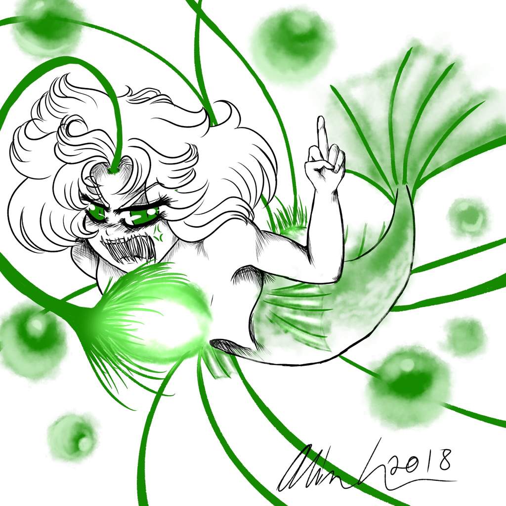 1024x1024 Day Mermay Anglerfish Art Amino