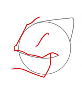 282x302 How To Draw An Anglerfish, Step