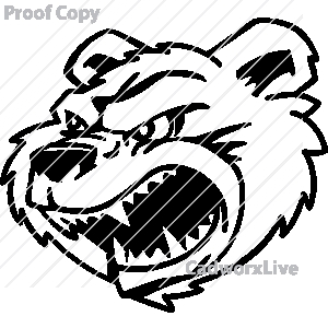300x300 Angry Bear,bear,unhappy Bear