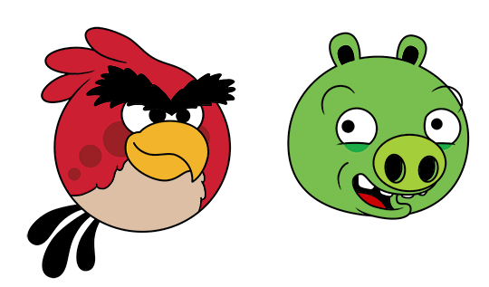 540x317 How To Draw Angry Birds Characters