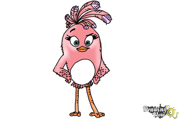 600x400 How To Draw Stella From The Angry Birds Movie