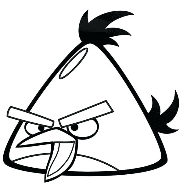 600x619 Angry Birds Drawing Red Bird At Free For Personal Angry Birds Epic