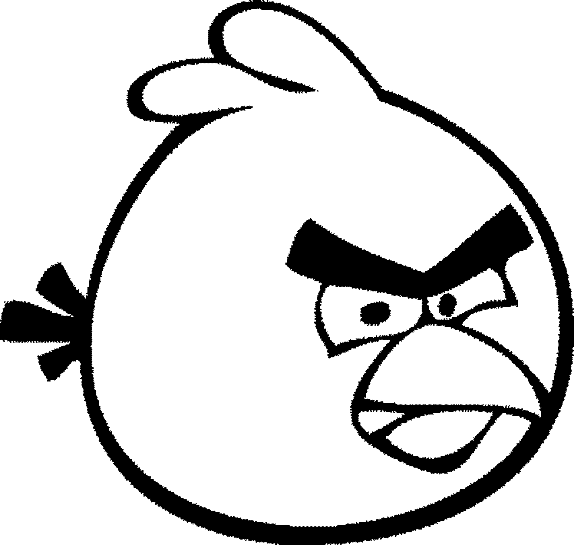 2000x1900 Angry Birds Drawing Book