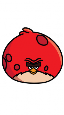 215x382 How To Draw Angry Birds, Terrence, Easy Step