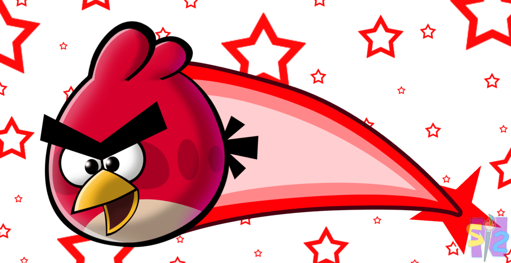 1024x527 How To Draw Red Angry Bird Step