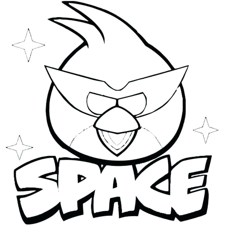 795x800 Coloring Pages Angry Birds