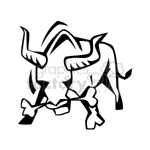 300x300 Angry Bull Clipart Royalty Free Clipart
