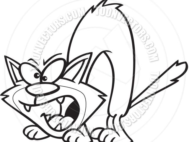 640x480 Drawn Grumpy Cat Angry