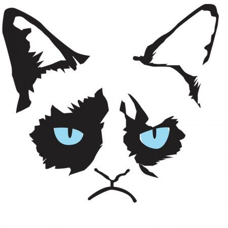 450x450 Gallery For Gt Grumpy Cat Clipart Ideas Inspiration Grumpy